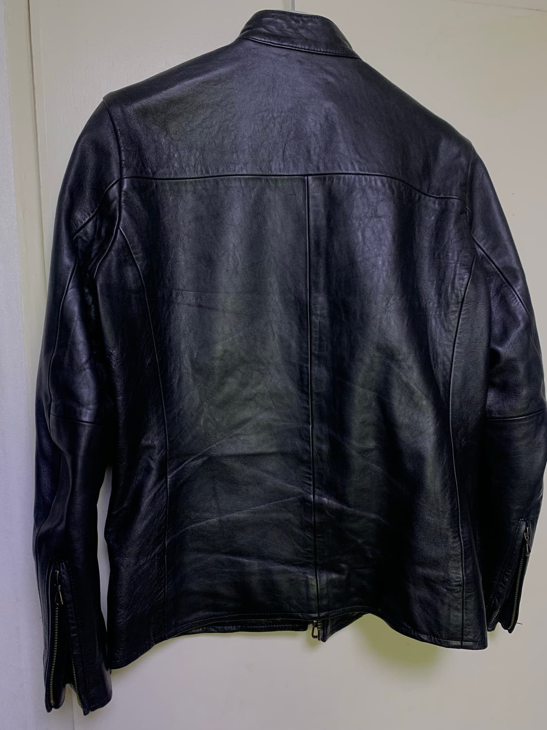 ships 빈티지 램스킨 레더자켓 상품이미지2