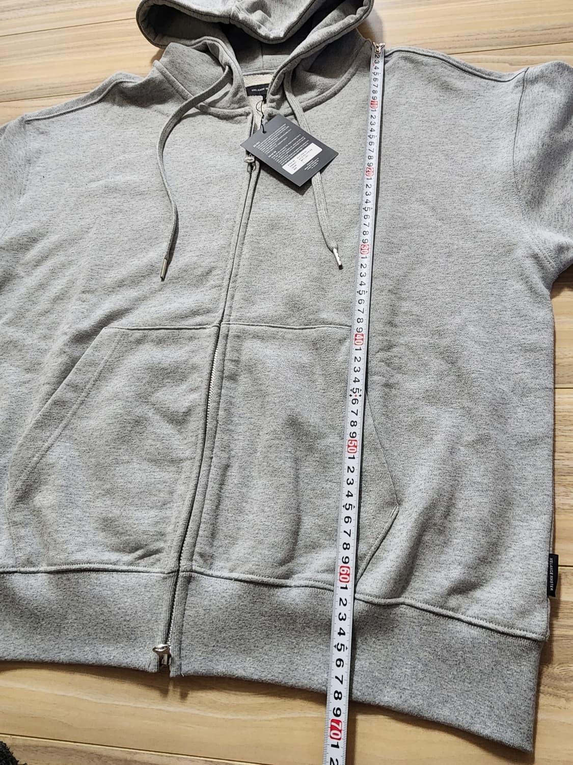 멜란지마스터후드집업자켓L사이즈 상품이미지10