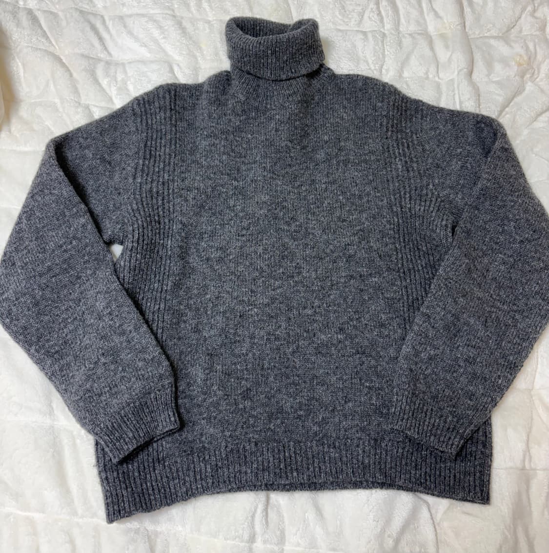 아페쎄 apc 터틀넥 울 니트 스웨터 다크그레이 / 48 상품이미지1