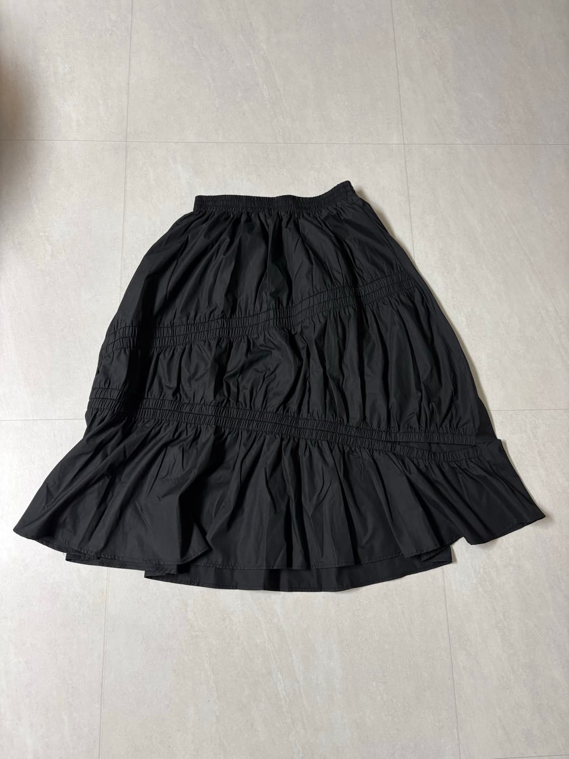 트임디테일 롱스커트 상품이미지5