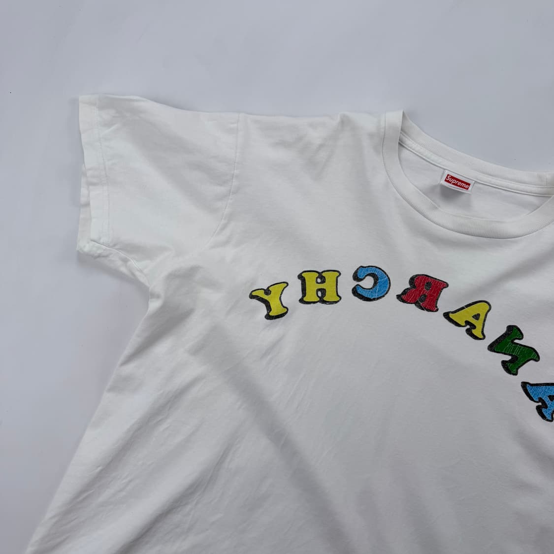 슈프림 x 제이미 리드 아나키 반팔 티셔츠 화이트 상품이미지2