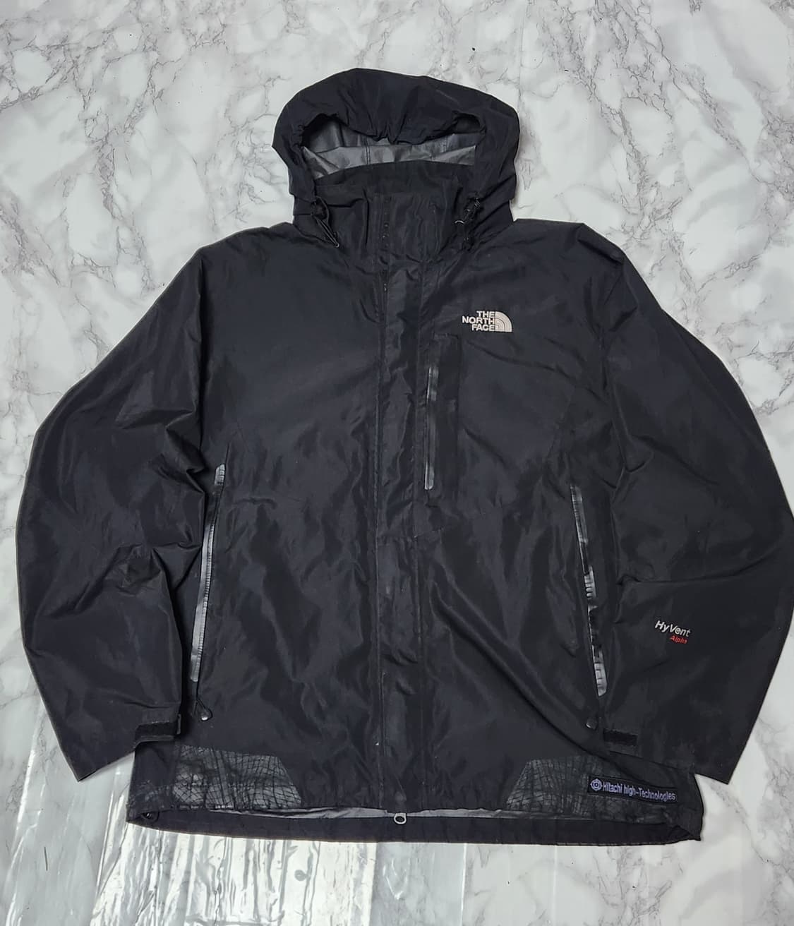 노스페이스 하이벤트 블랙 바람막이 후드 자켓 상품이미지1