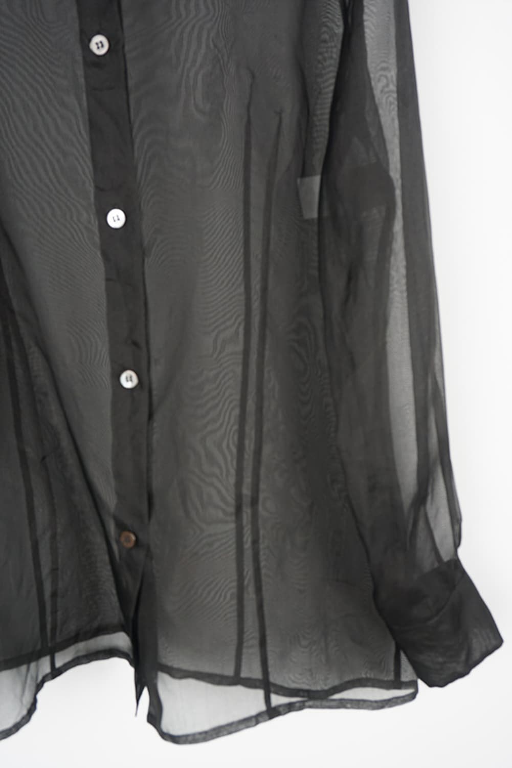 GIANFRANCO FERRE STUDIO seethrough shirt 상품이미지3