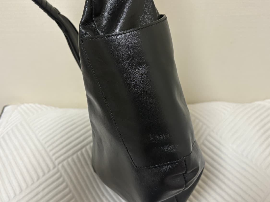 마뛰뷔 Manoux 마누백 블랙 숄더백 M 풀구성 상품이미지8