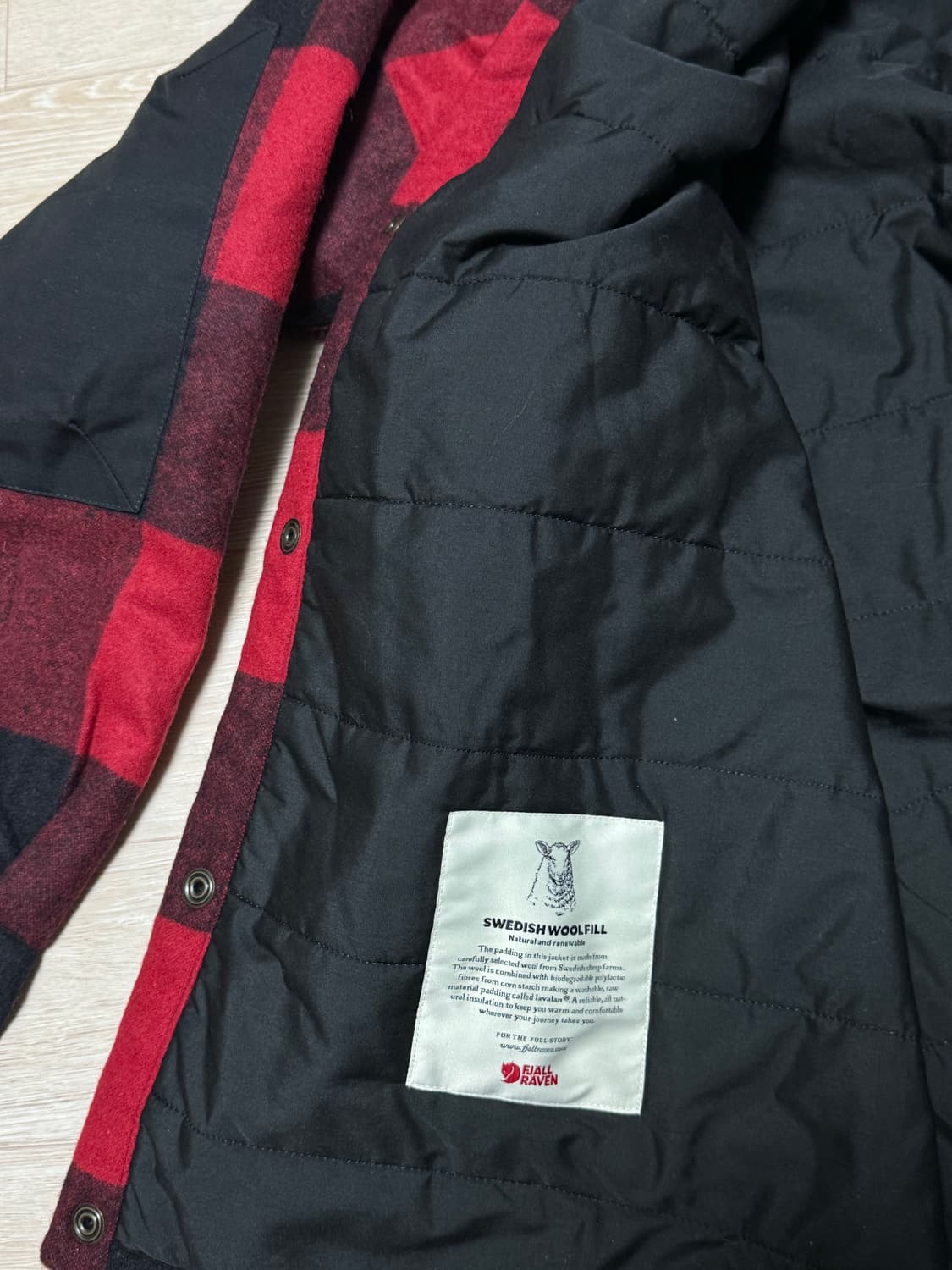 피엘라벤 캐나다 울 패디드 자켓 xl 상품이미지5