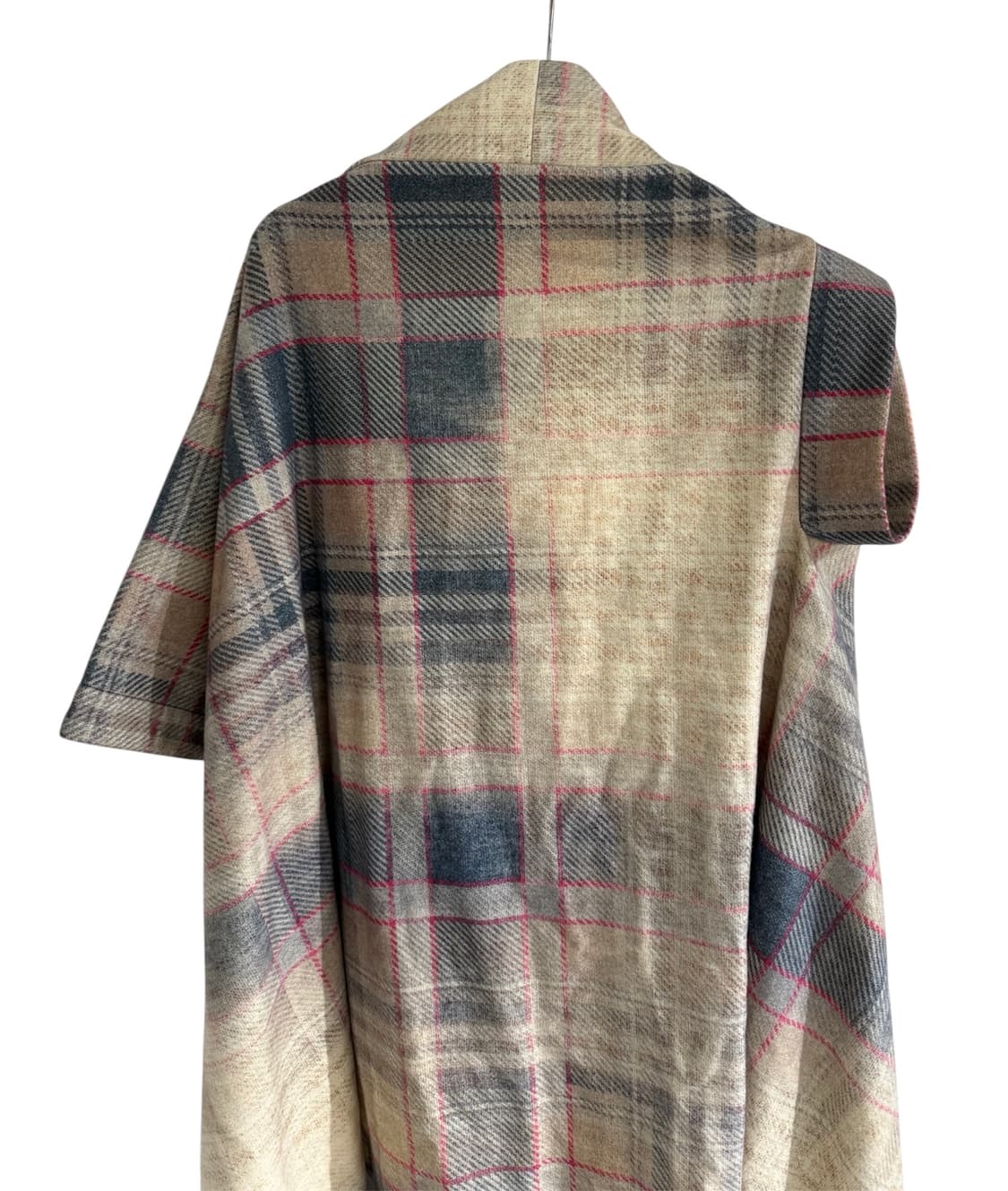 비비안웨스트우드 앵글로매니아 라인 플레드 케이프 판초 상품이미지5