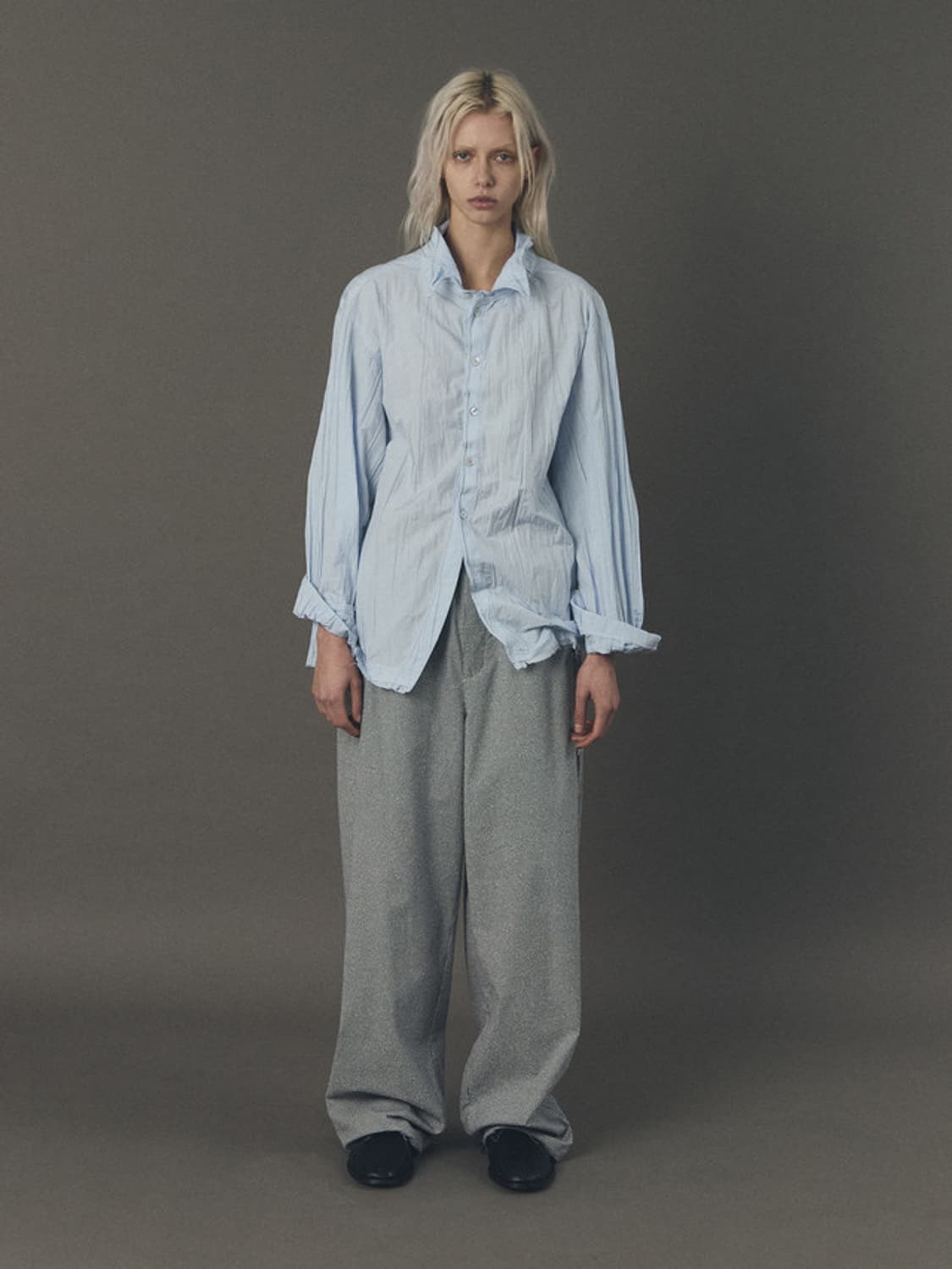 이예 셔츠 L 블루 새상품 상품이미지3