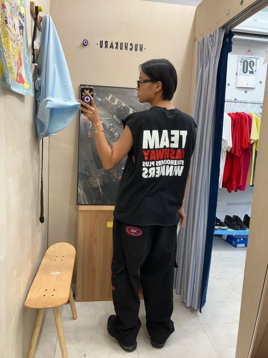 Hanes cutting sleeveless  상품이미지7