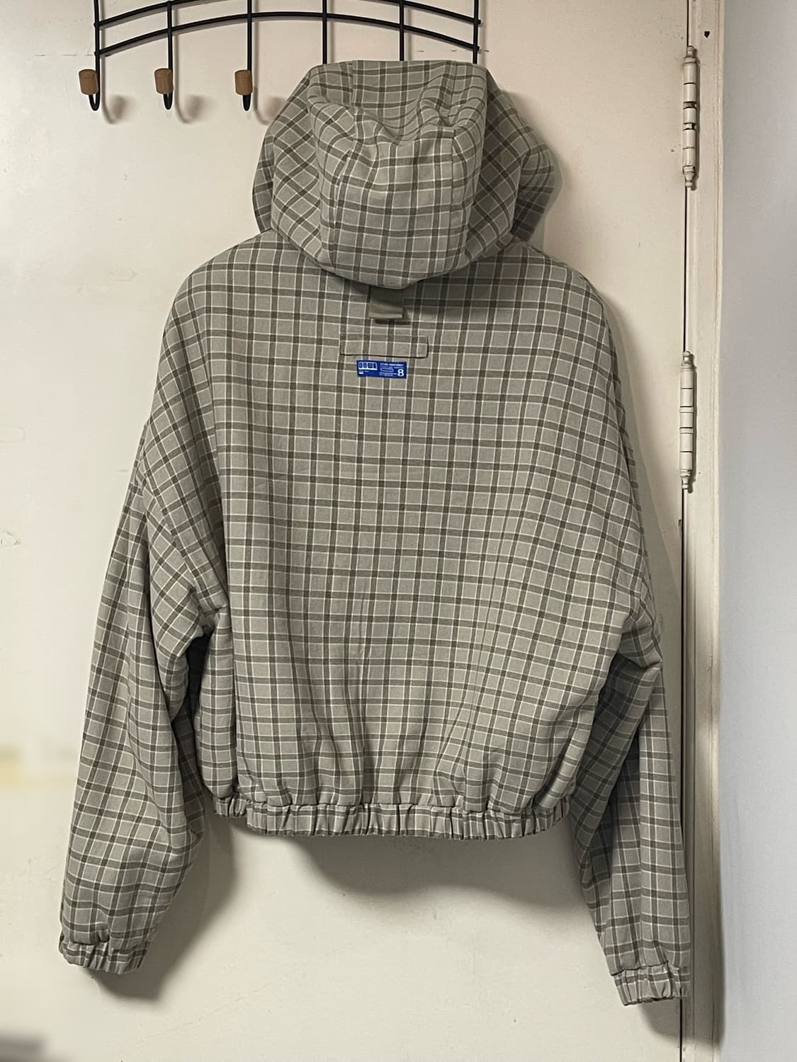 자라 체크 박시핏 점퍼 상품이미지4