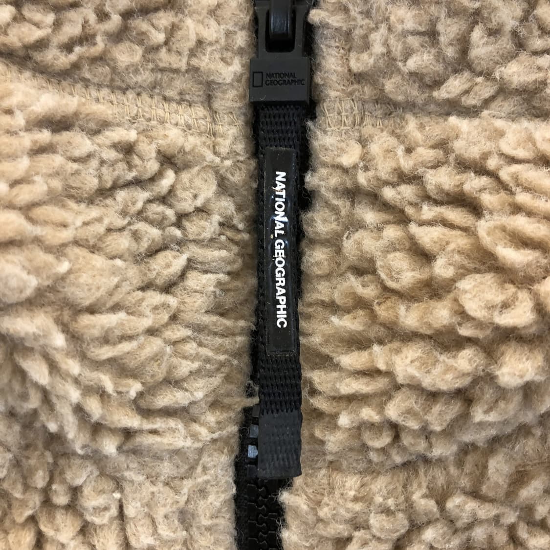 내셔널지오그래픽 와펜 뽀글이 후리스 XS 상품이미지5