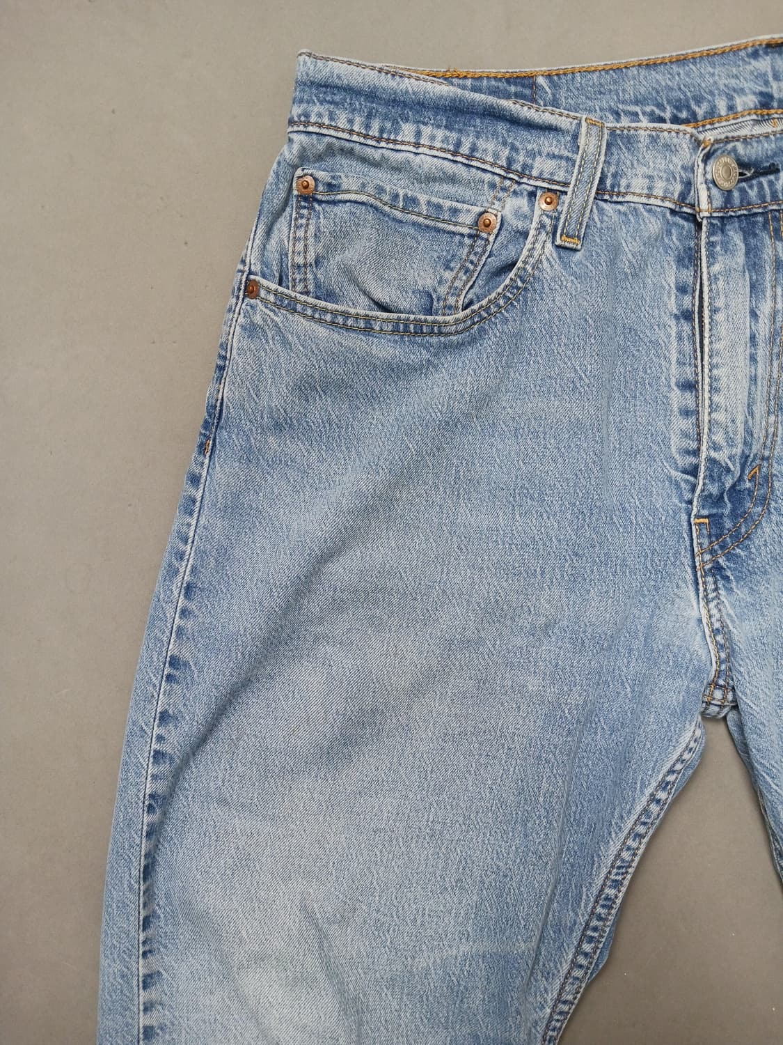 [34] 리바이스 502 연청 레귤러 테이퍼드진 청바지 상품이미지2