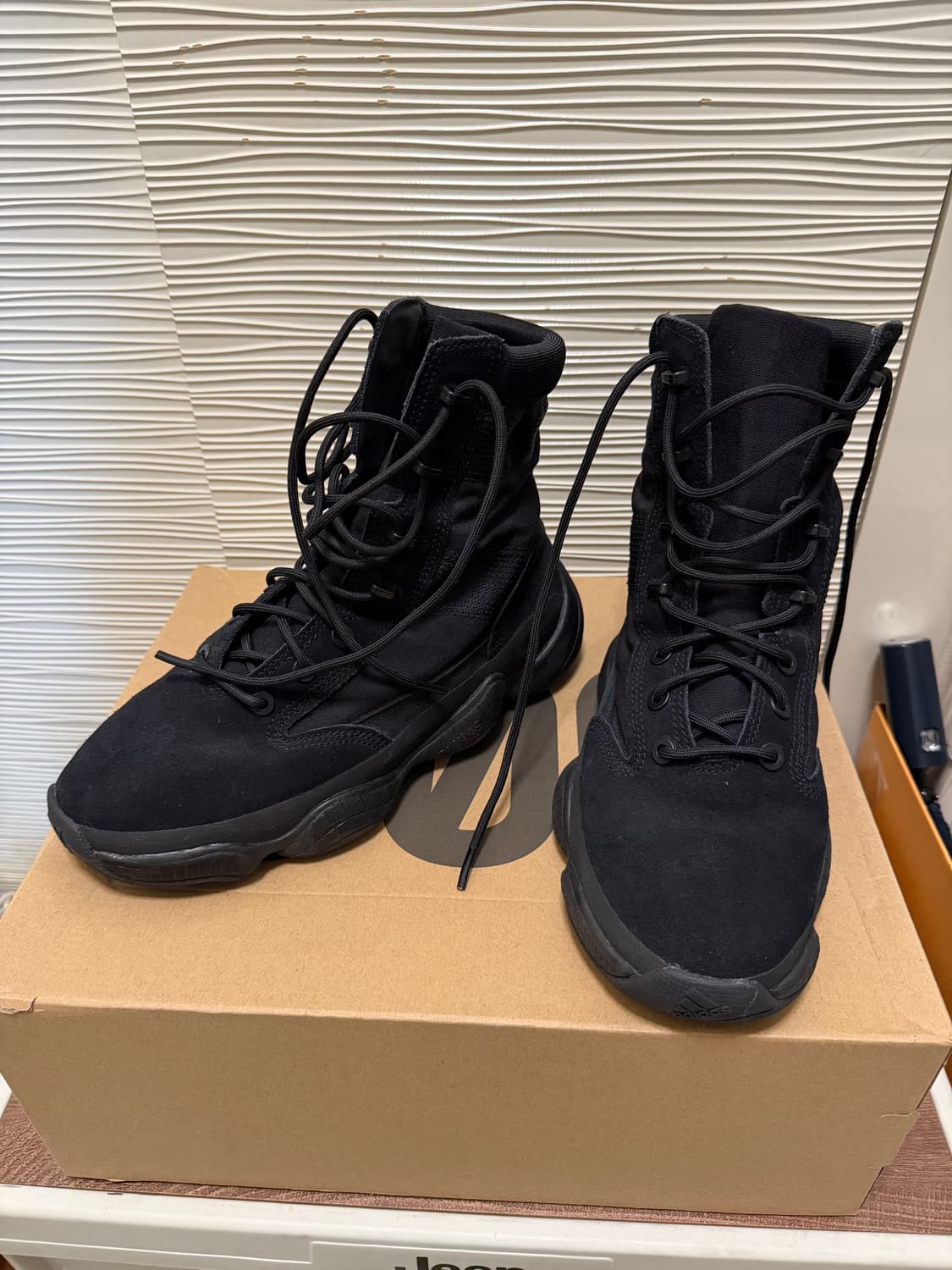 Yeezy 500 하이 택티컬 유틸리티 블랙 부츠 280 상품이미지1