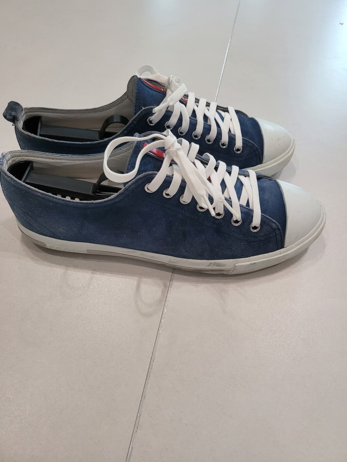 프라다 리네아 로사 스웨이드 스니커즈 (7.5 / 국내 270 추천) 상품이미지3