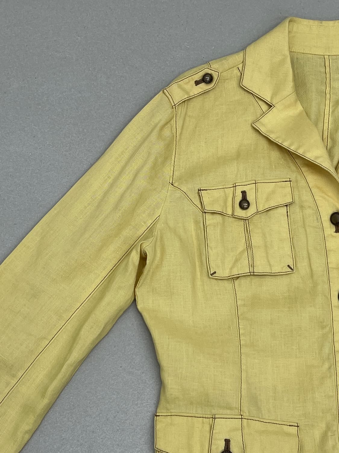 CARA CRUZ 린넨 자켓 상품이미지4