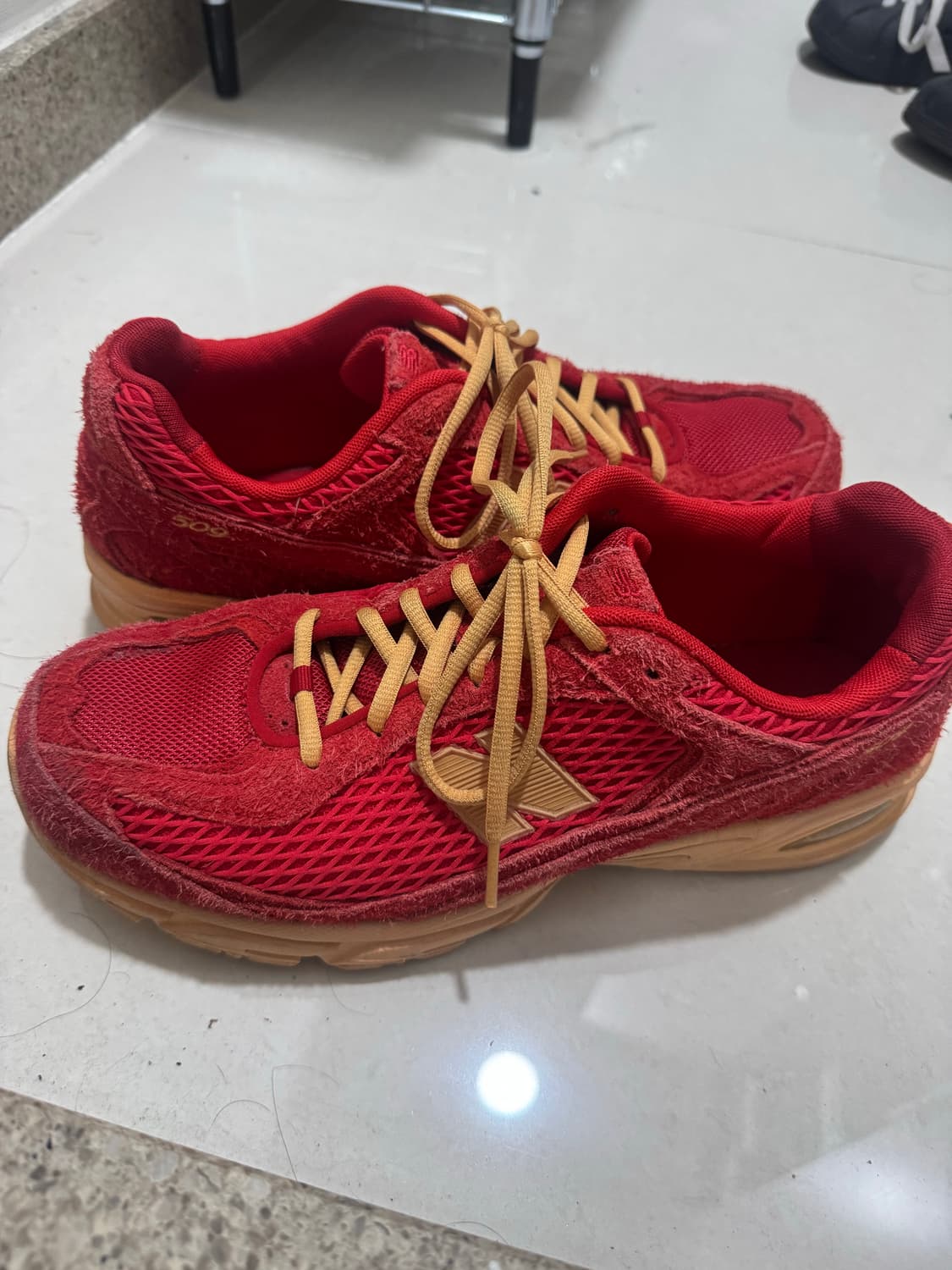 (280)뉴발란스 엑슬림 509 딥 레드 상품이미지8