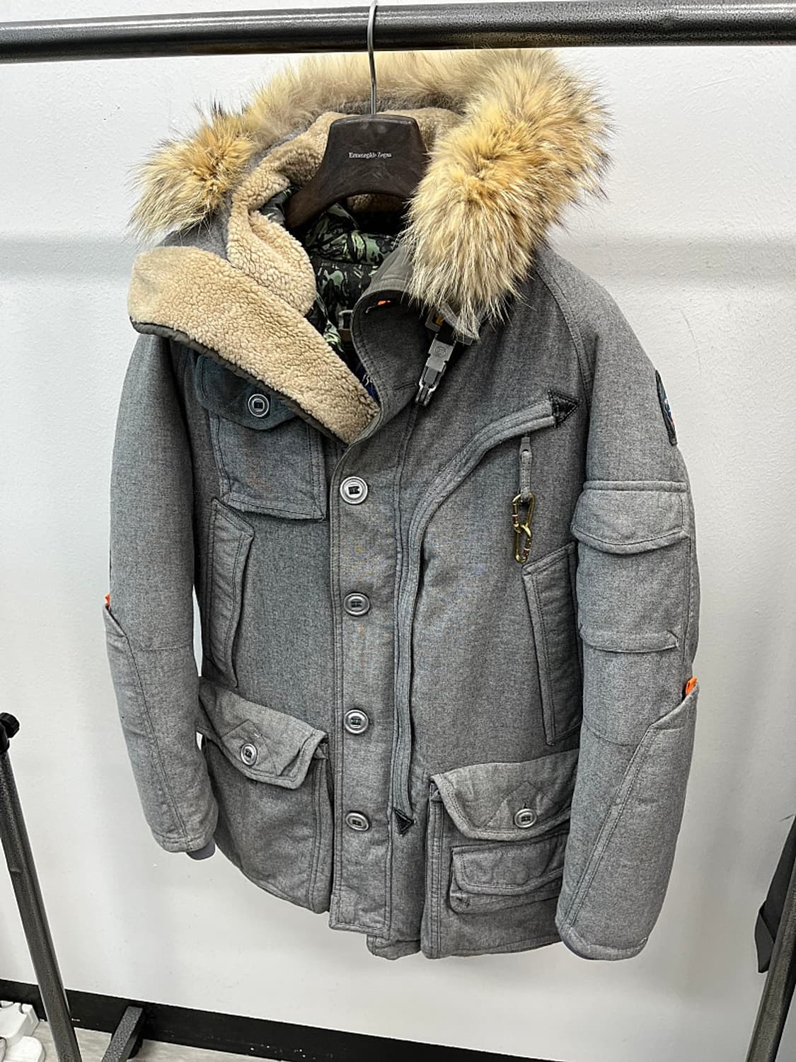 95-100) 파라점퍼스 x 발렌타인 에딘버러 다운파카  상품이미지1