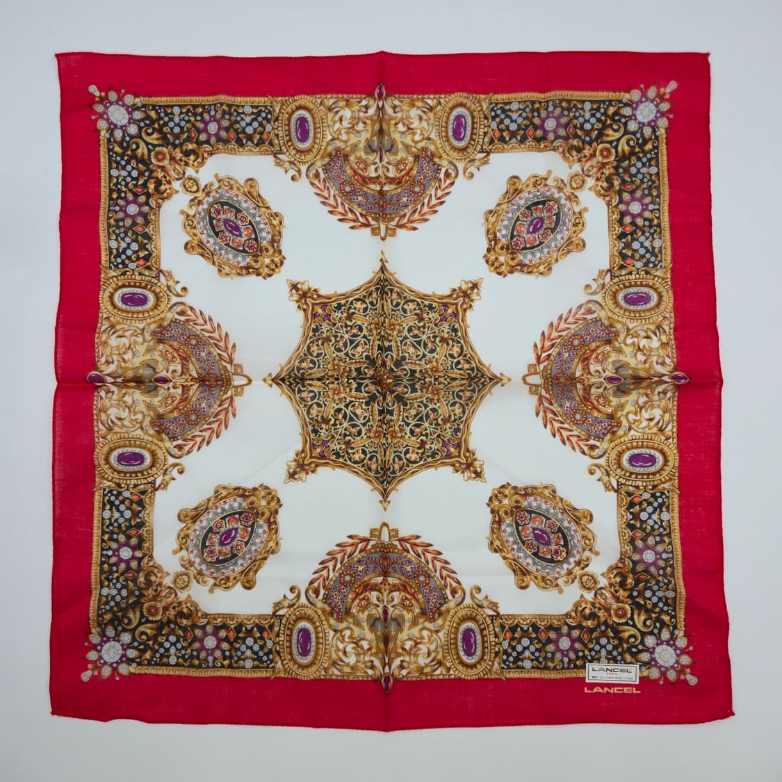 LANCEL 란셀 손수건 스카프 [RBCFS11735-113-11] 상품이미지4