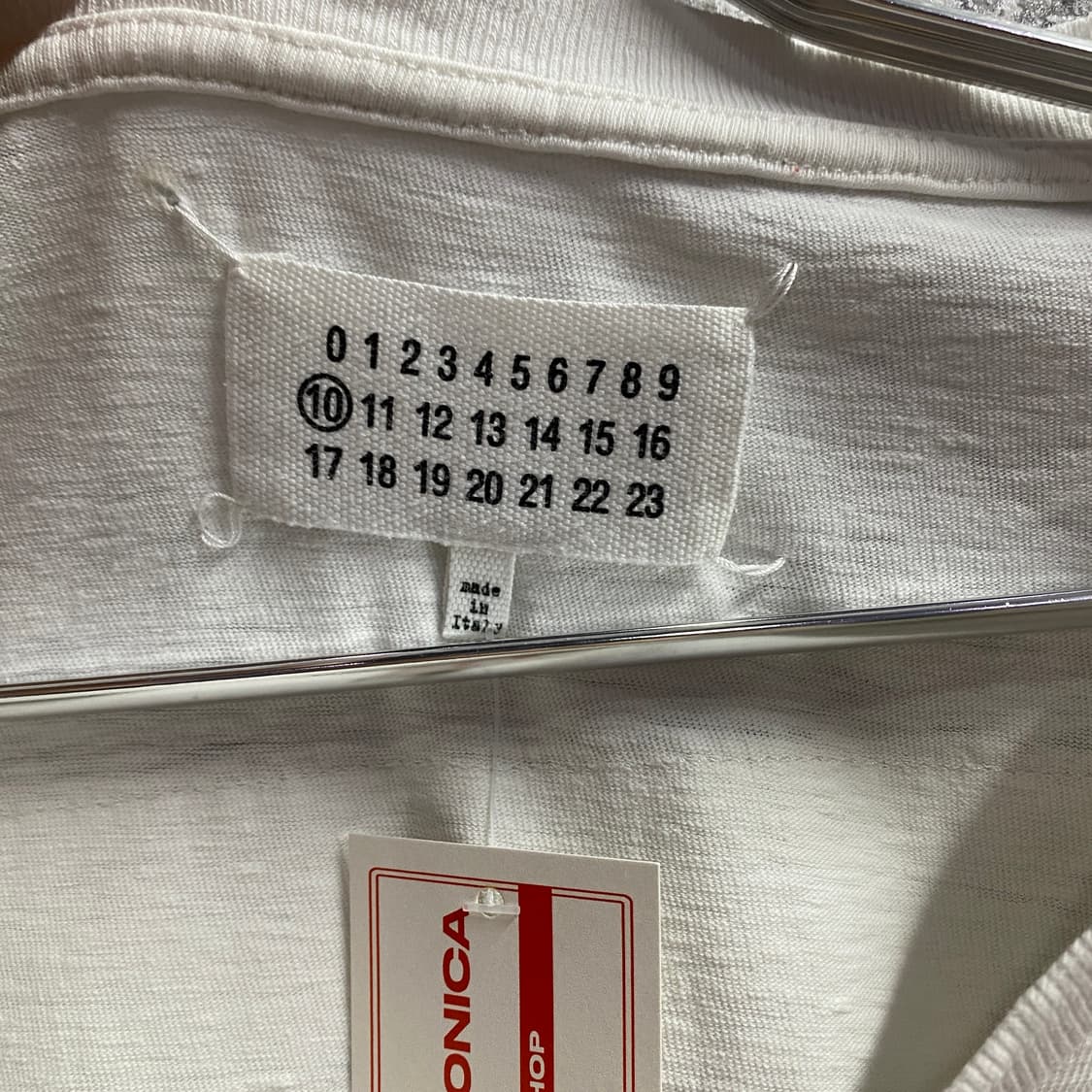 메종 마르지엘라 이태리 레플리카 반팔티 B4317 상품이미지3