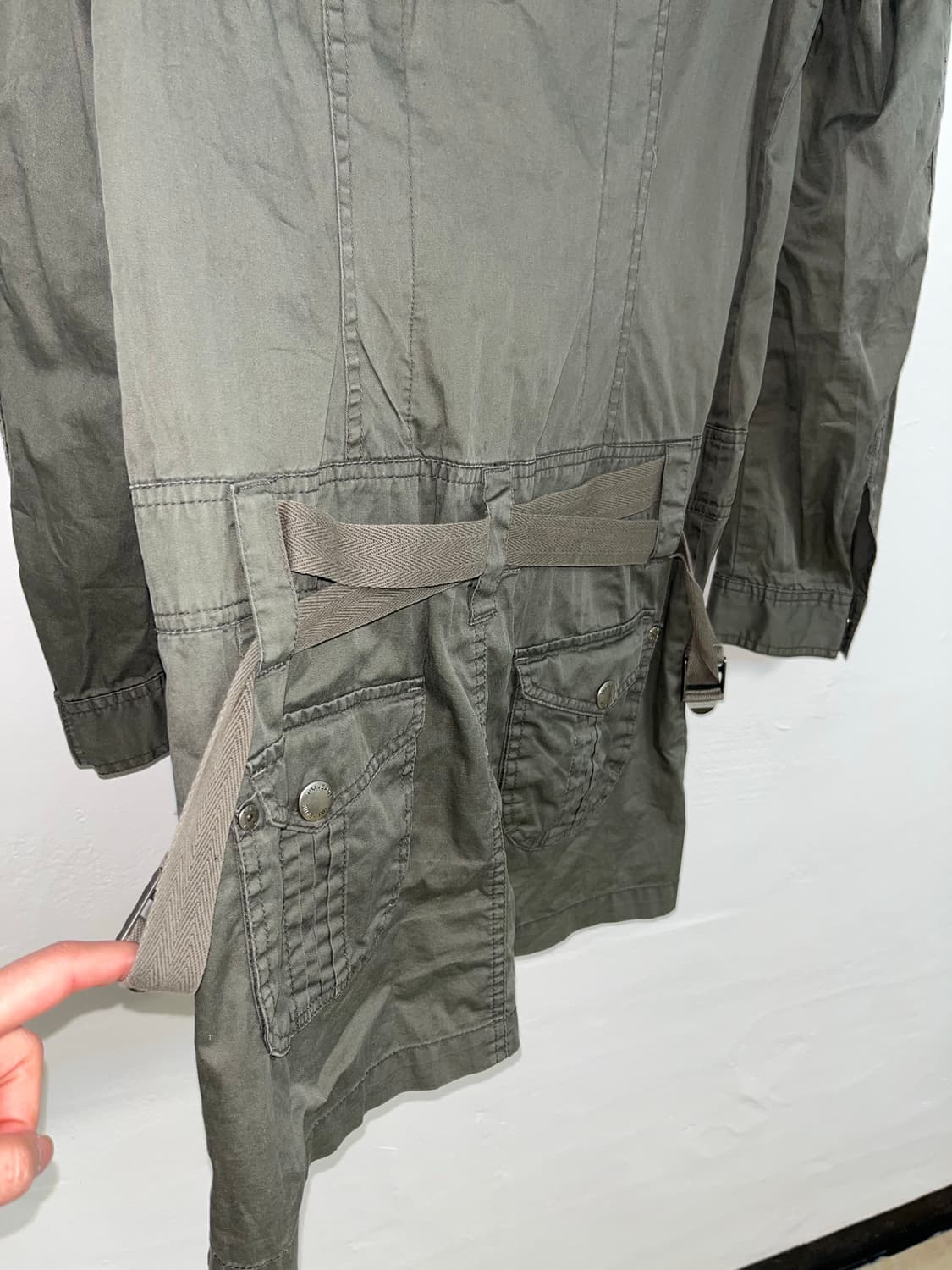 TBJ jeans 그런지 카키 야상 자켓 상품이미지9