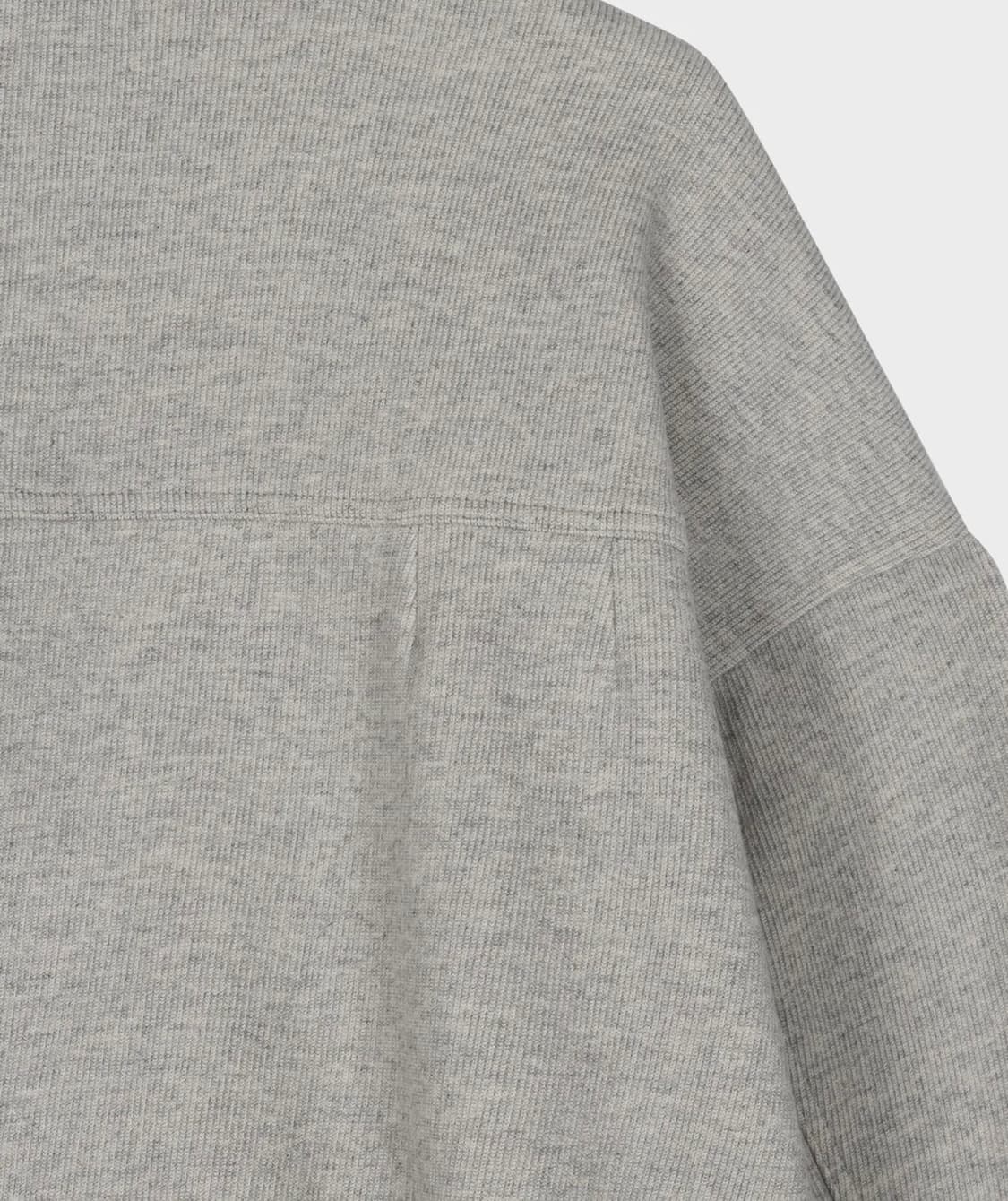 grove bonner high neck zip-up gray 상품이미지5