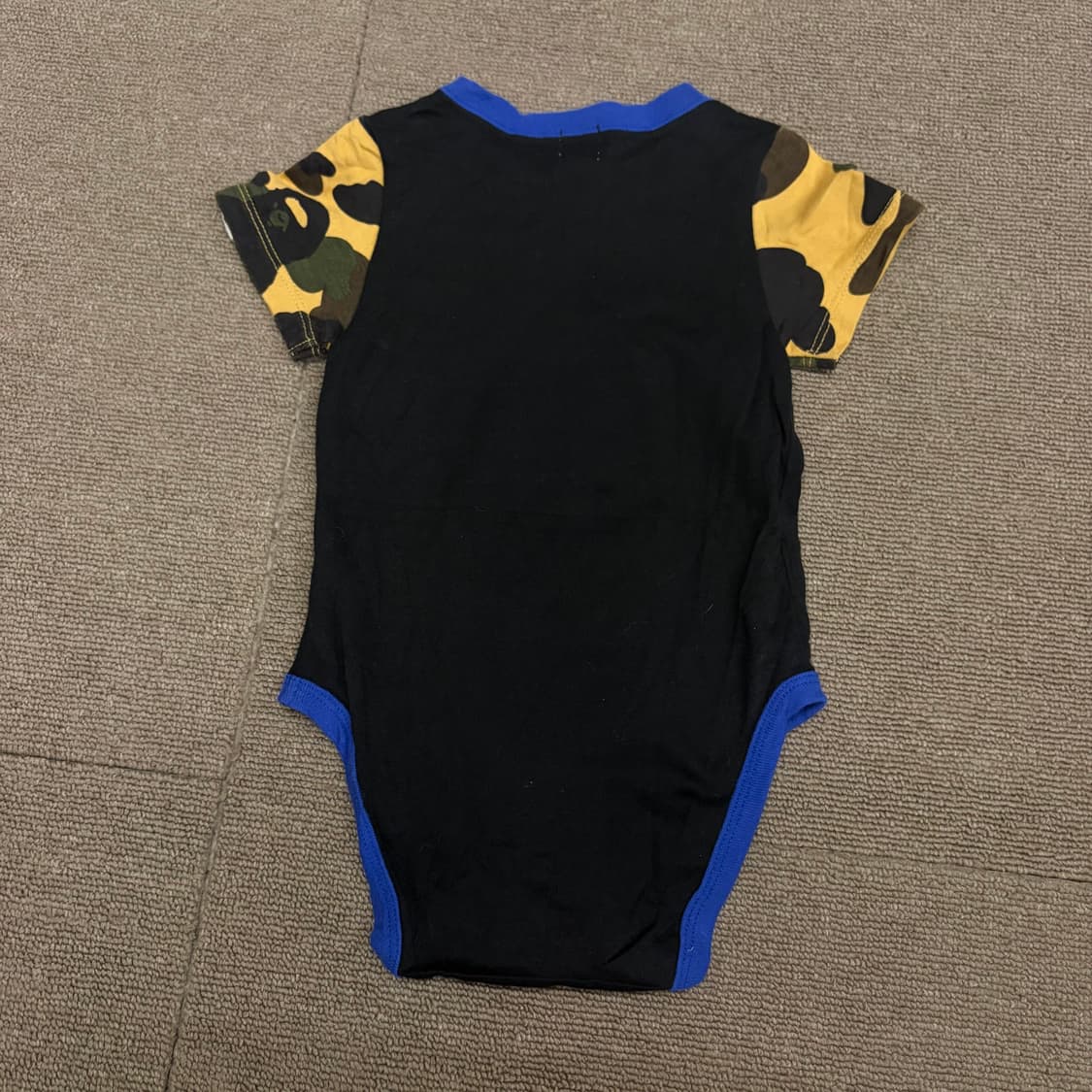 키즈 bape 베이프 퍼스트 카모 베이비 마일로 바디수트 70 상품이미지6