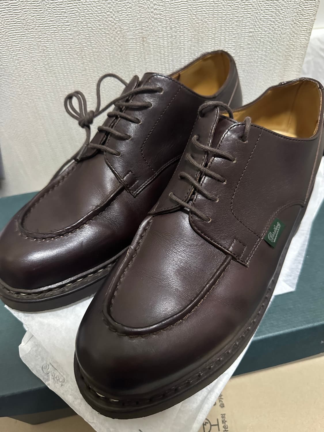 8.5) 파라부트 샴보드 리세 카페 구두 팝니다 상품이미지3