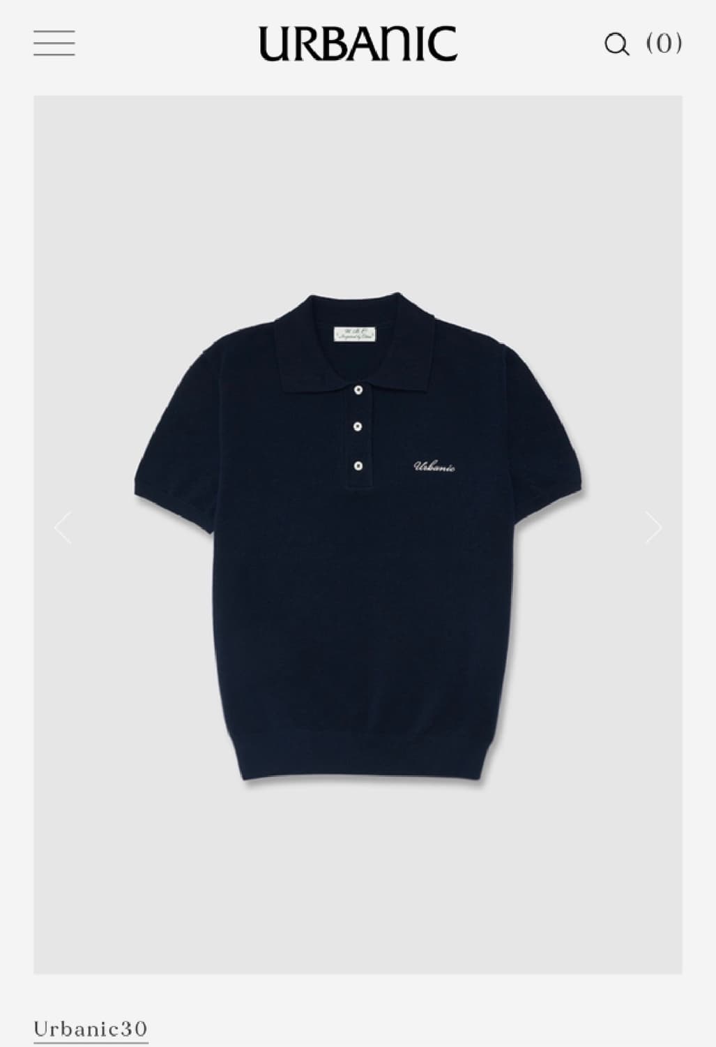 얼바닉30 골프 니트 golf pk knit 상품이미지1