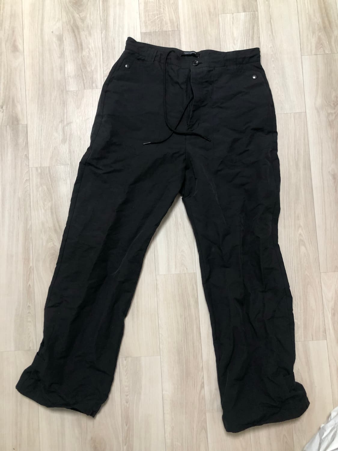 해칭룸 스냅 팬츠 블랙  상품이미지2