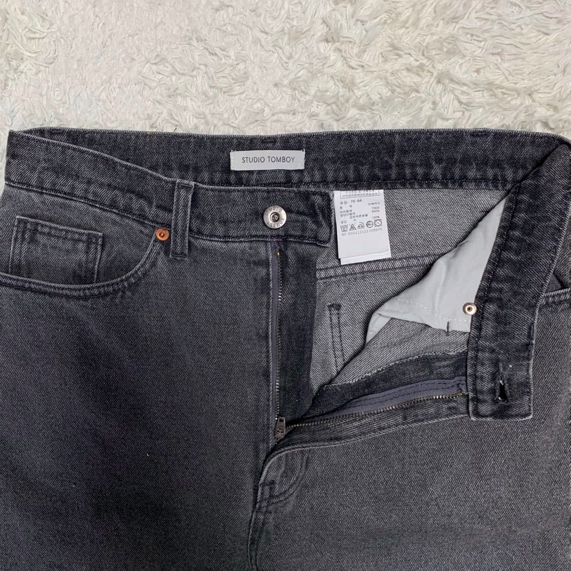 [31] 스튜디오 톰보이 와이드핏 데님팬츠 상품이미지4