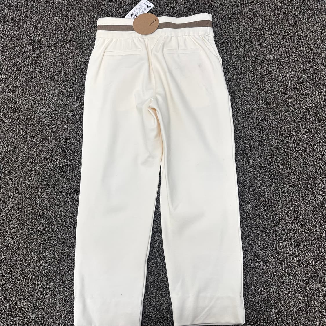 [새상품] SJ WANI 에스제이와니 여성 밴딩 와이드 바지 29인치 상품이미지6