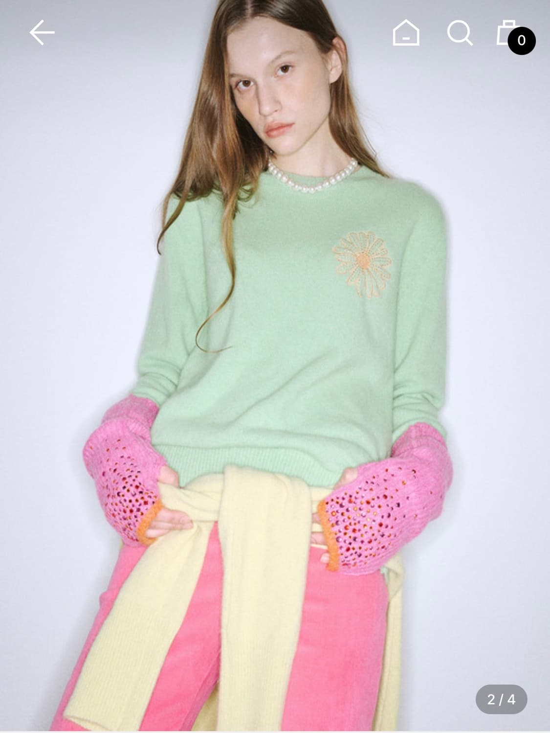 마르디메크르디 RACCOON BLENDED BASIC CREW NECK 상품이미지2