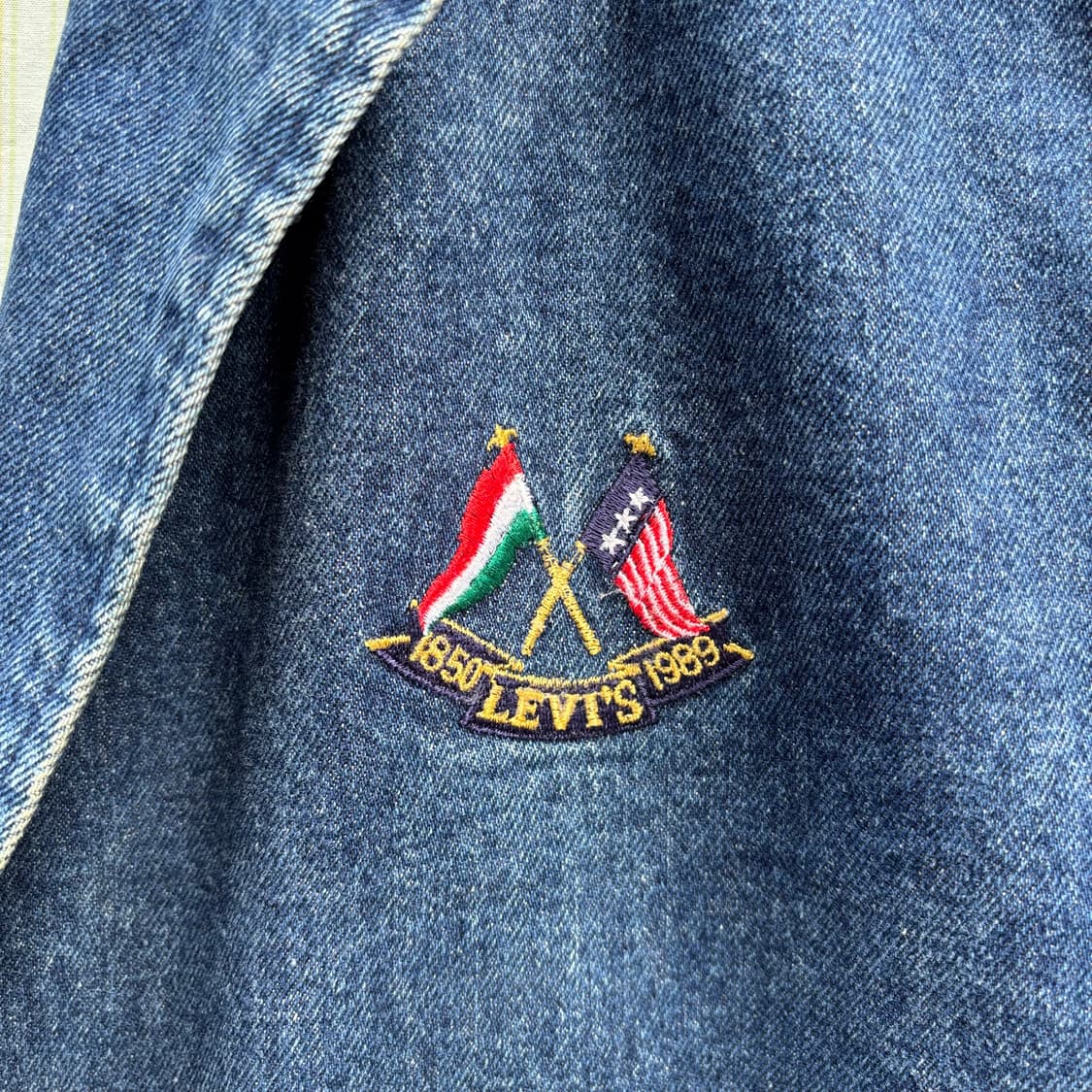 80년대 리바이스 데님 블레이저 자켓 상품이미지6