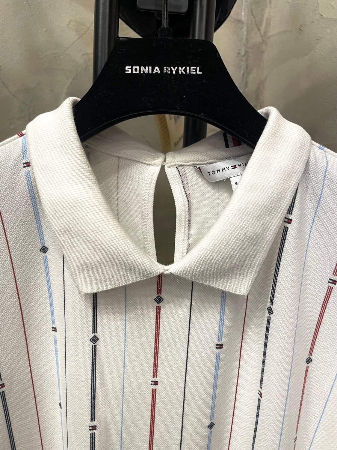 타미힐피거 피케 플레어 플리츠 벨티드 롱드레스 55 상품이미지2