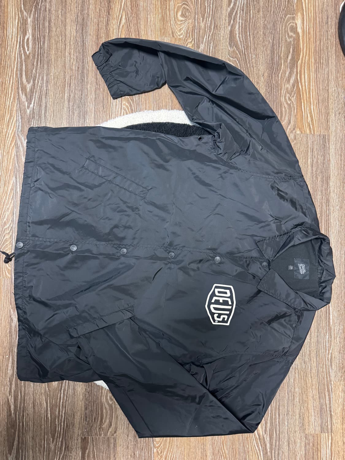 Deus Ex Machina Tokyo Coach Jacket Black 상품이미지1