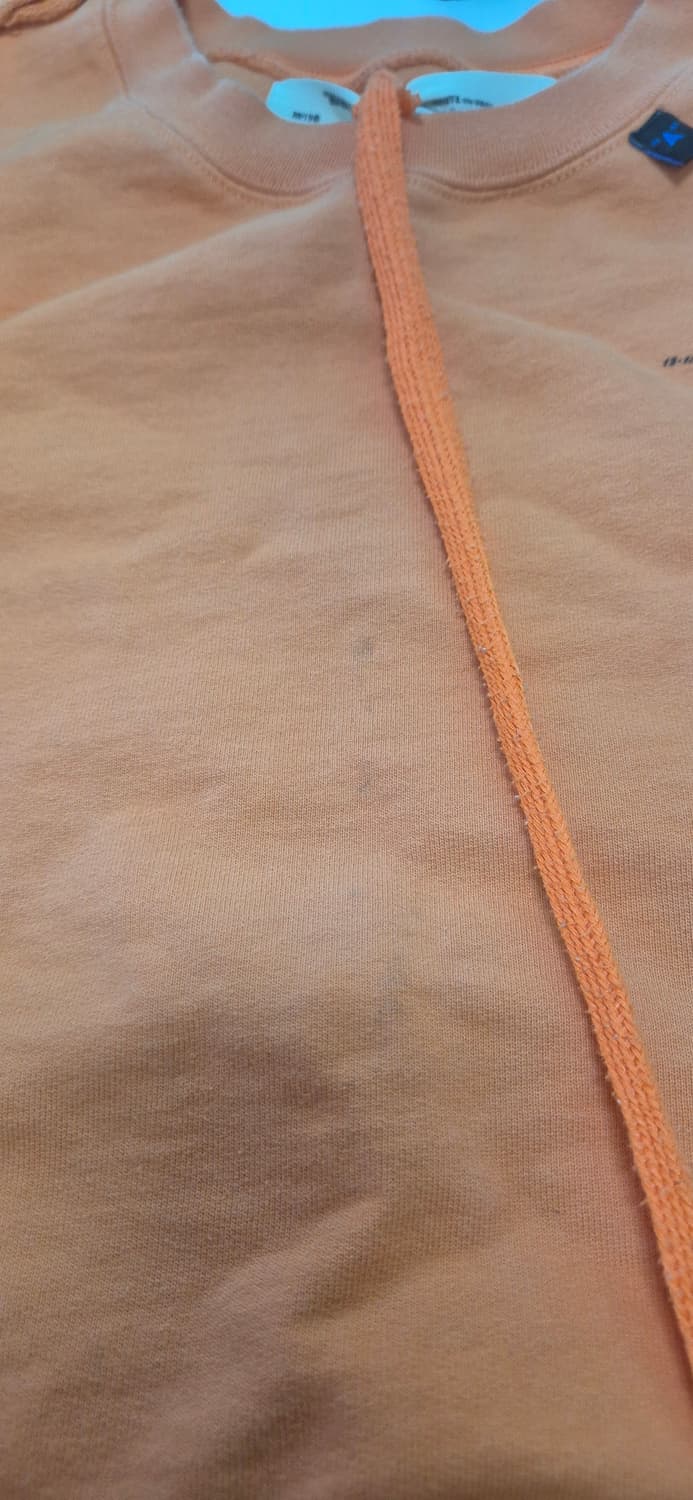 Off-White 오프화이트 오렌지색 스웨트셔츠 상품이미지3