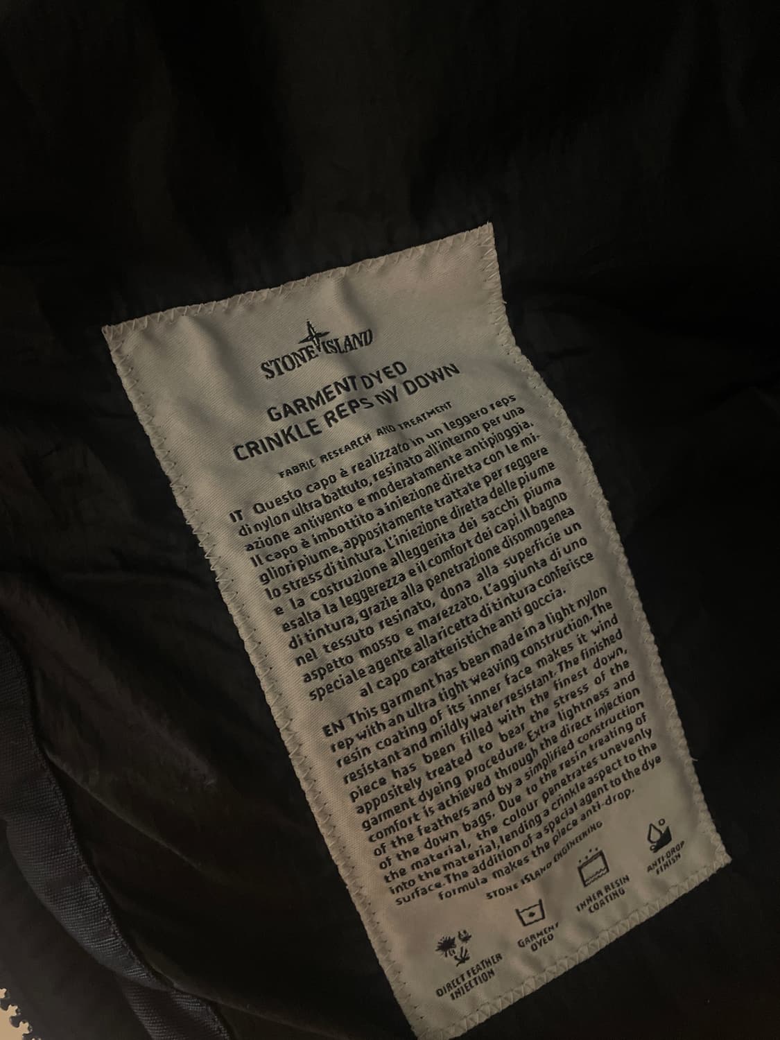 스톤아일랜드 클링클랩스 패딩 상품이미지9
