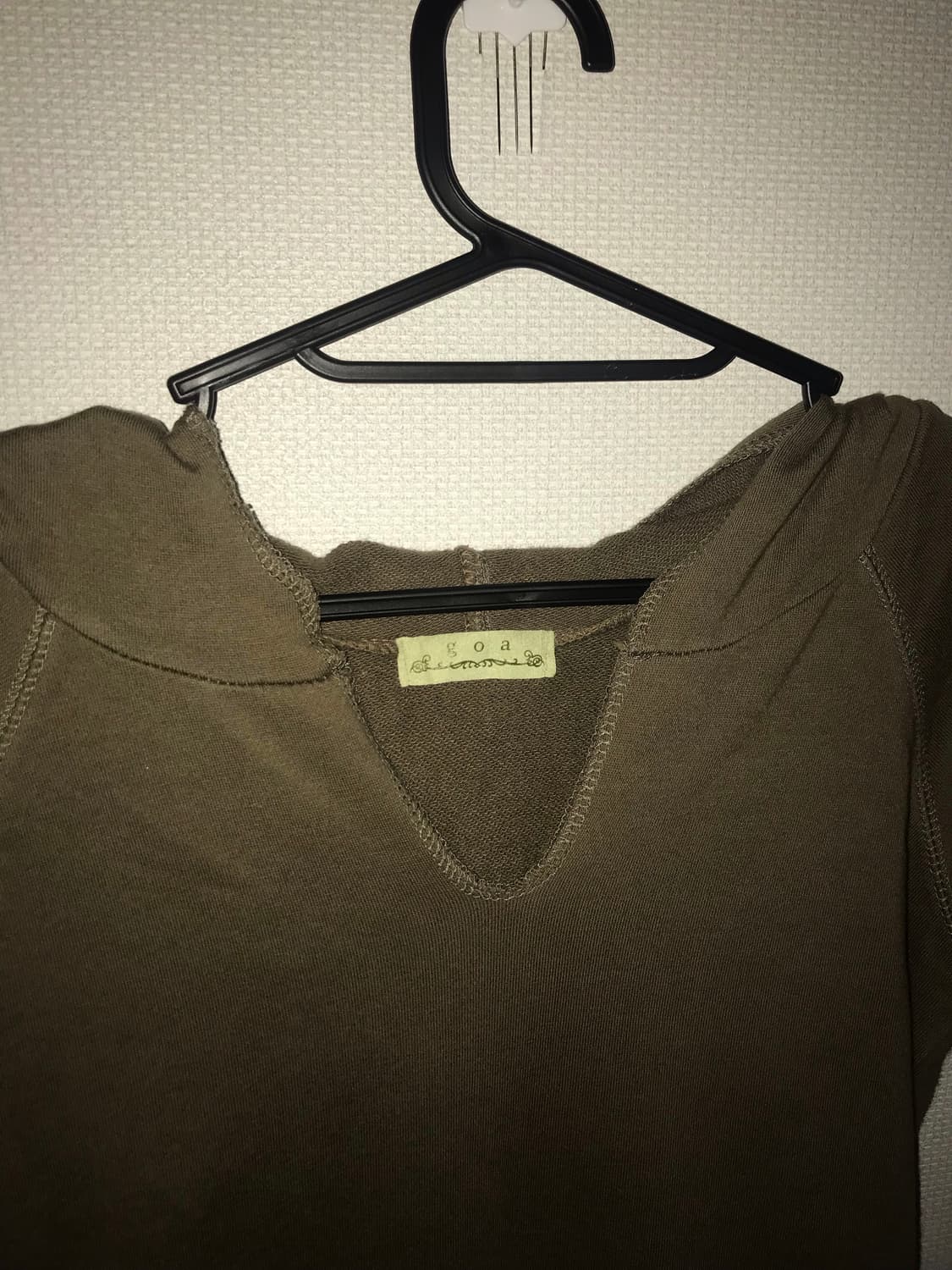 G.O.A 00's grunge details hoody onepiece 상품이미지3