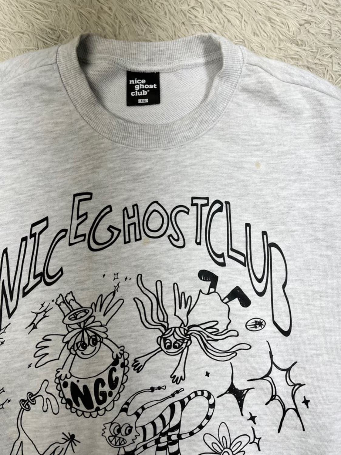 나이스 고스트 클럽 맨투맨/#2846 상품이미지2