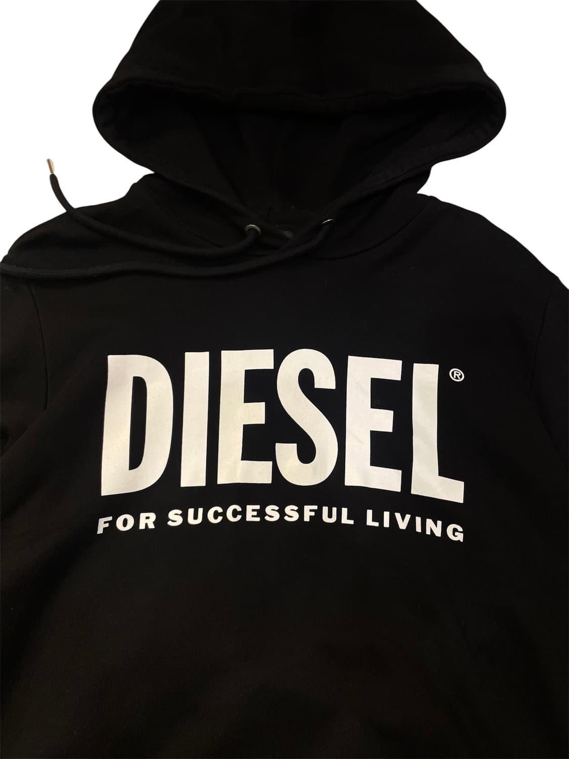 Diesel 디젤 블랙 후드집업 상품이미지3