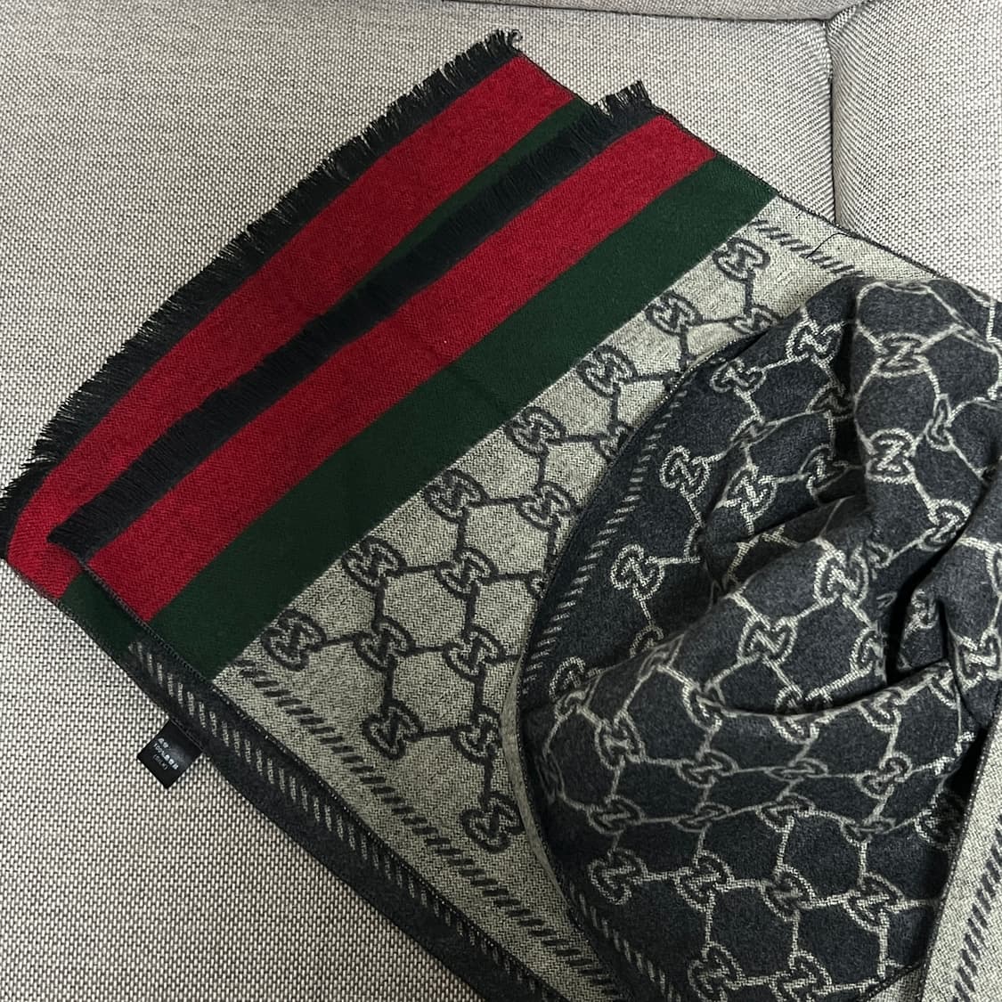 구찌 스타일 머플러 길이: 160 폭: 32 상품이미지4