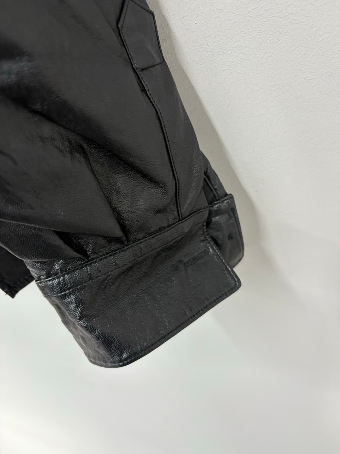 아워레가시 코코 70s 레더 셔츠 A2828 상품이미지3