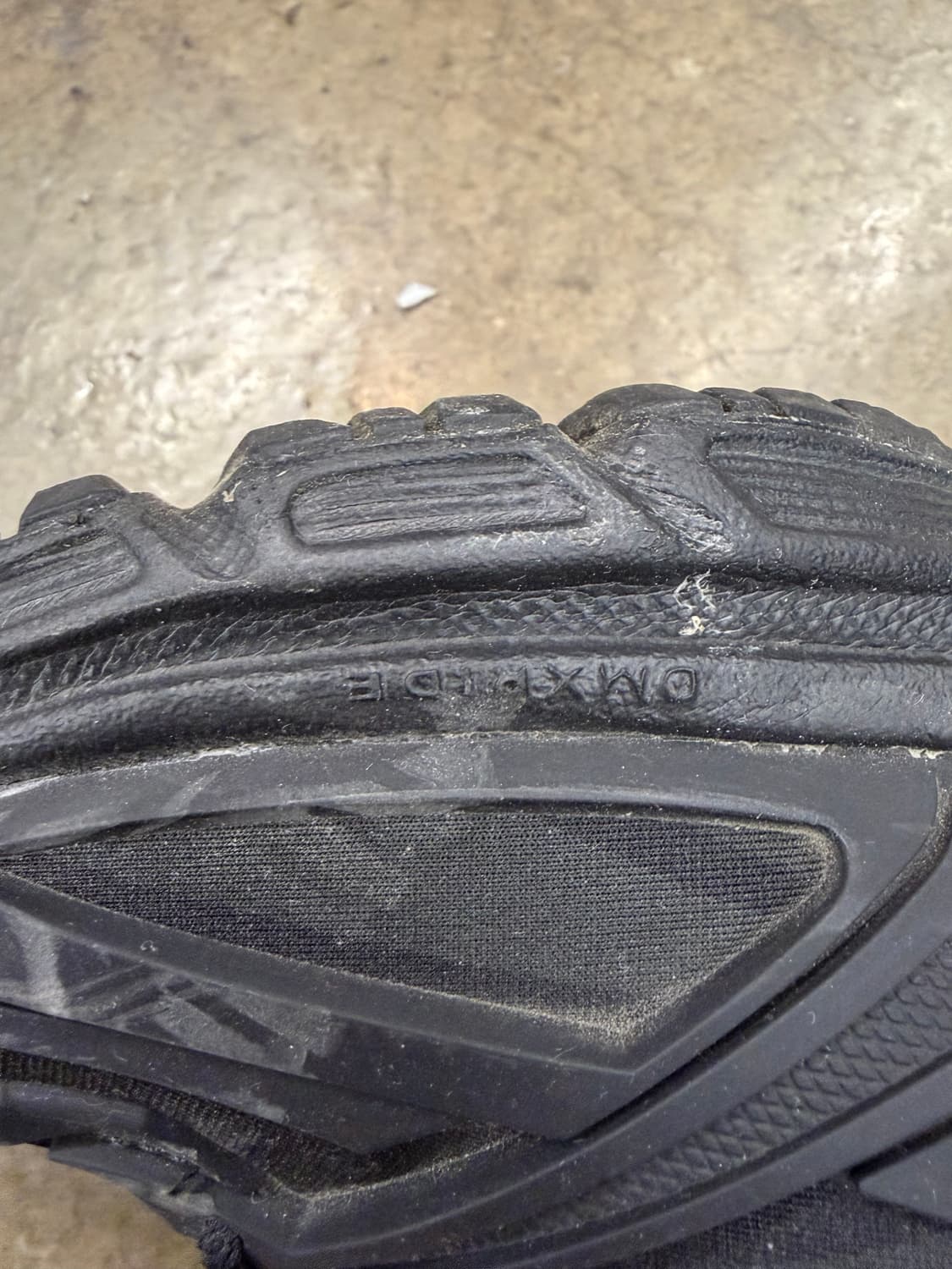 리복&강혁 콜라보 블랙 하이탑 운동화 250mm 상품이미지6