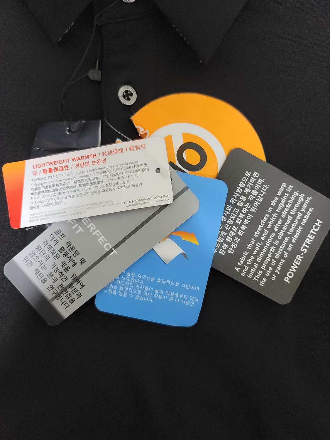 새옷(110) 아디다스 골프 약기모 긴팔티 상품이미지6