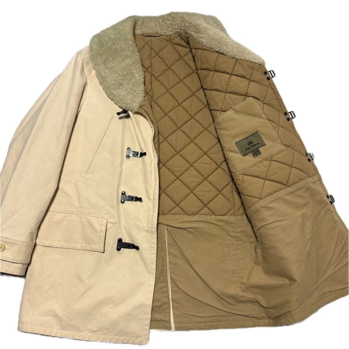 [48] 나이젤카본 양가죽 파이어맨 동키 클립 자켓 상품이미지2