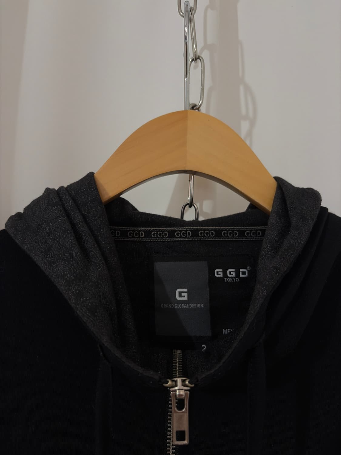GGD TOKYO 2way zipper hood zip up 상품이미지5