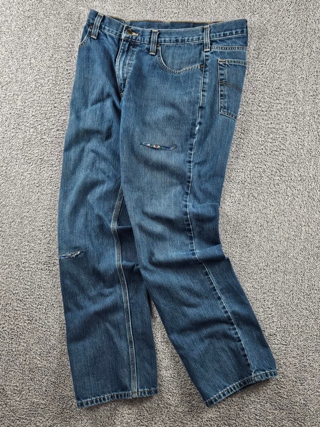 칼하트 리페어 커스텀 데님 워크 팬츠 ( 36X32추정 ) / 11051 상품이미지2