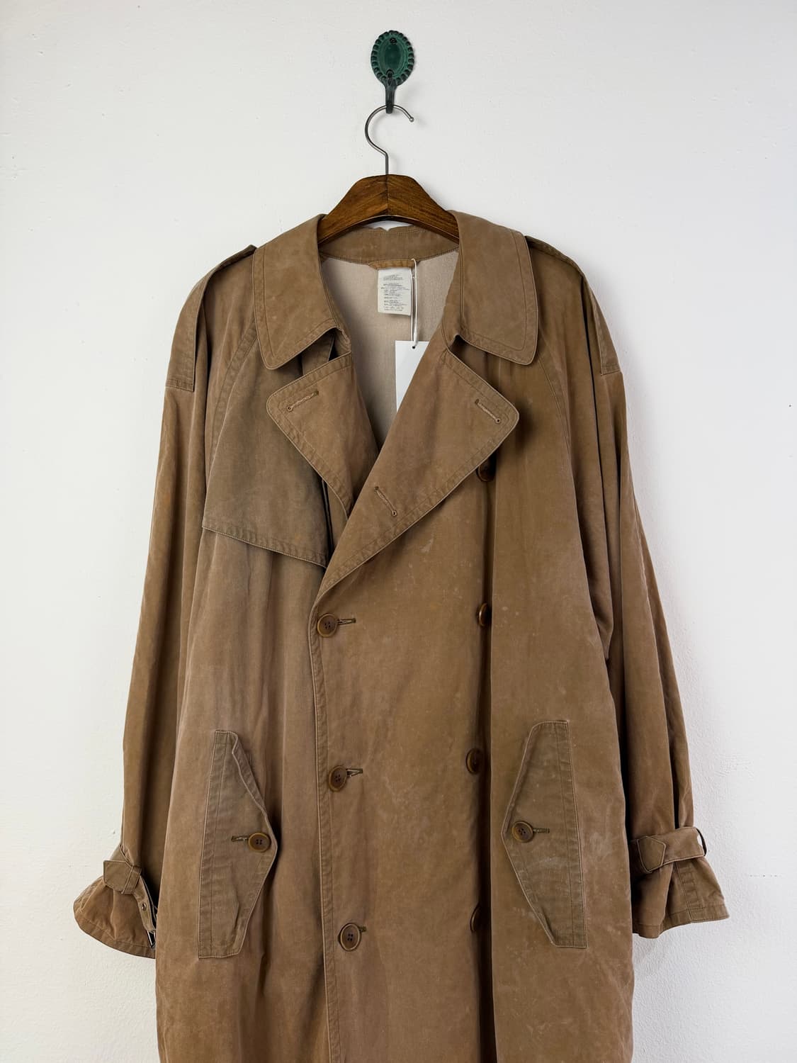 HILTON 워시드 트렌치 코트 (MADE IN ITALY) 상품이미지2