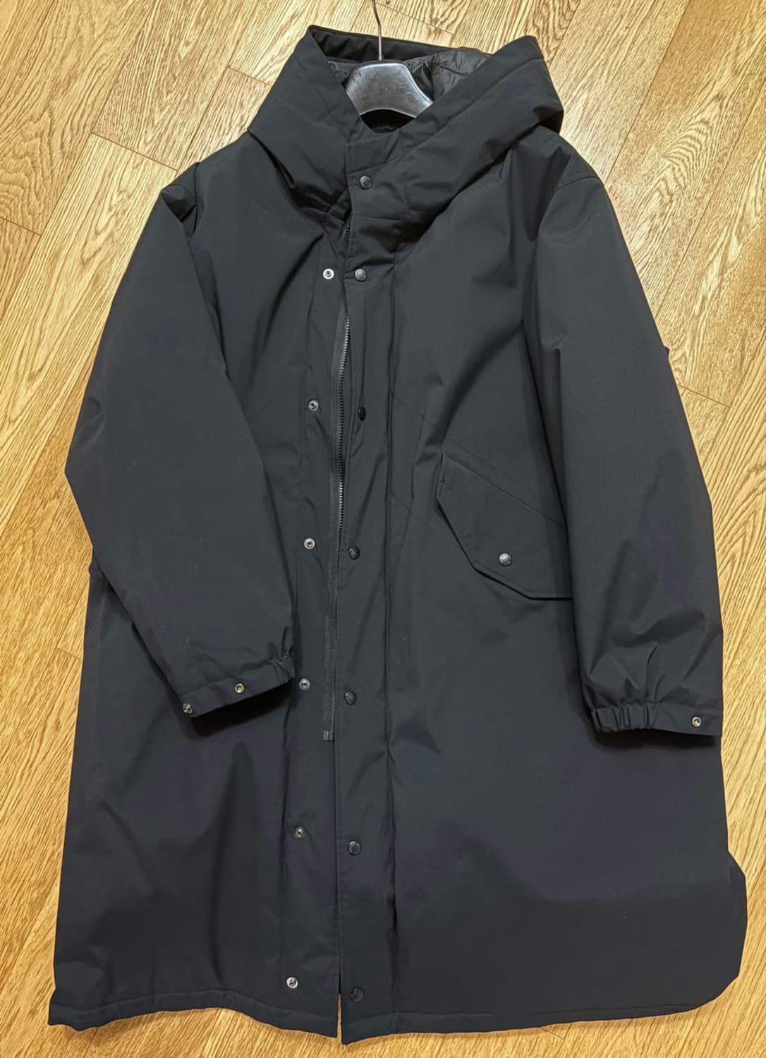 엔지니어가먼츠 유니클로 피쉬테일 파카 블랙 상품이미지3