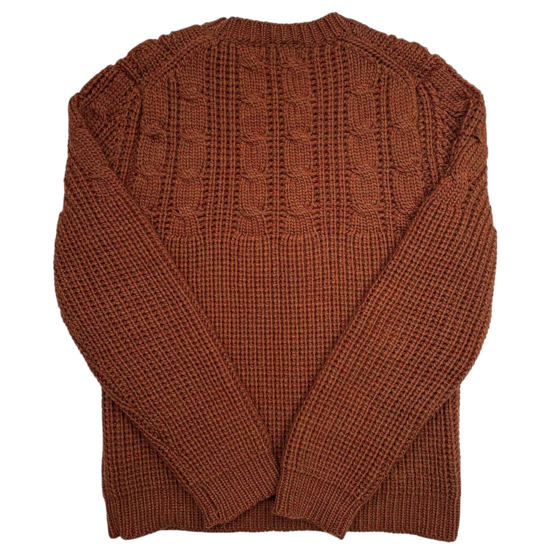 우영미 브라운 믹스패턴 니트 스웨터 L 상품이미지4