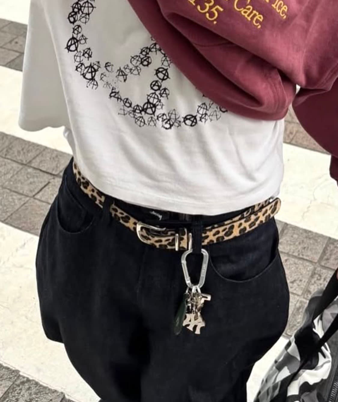 [Unisex] 호피 레오파드 벨트 상품이미지1